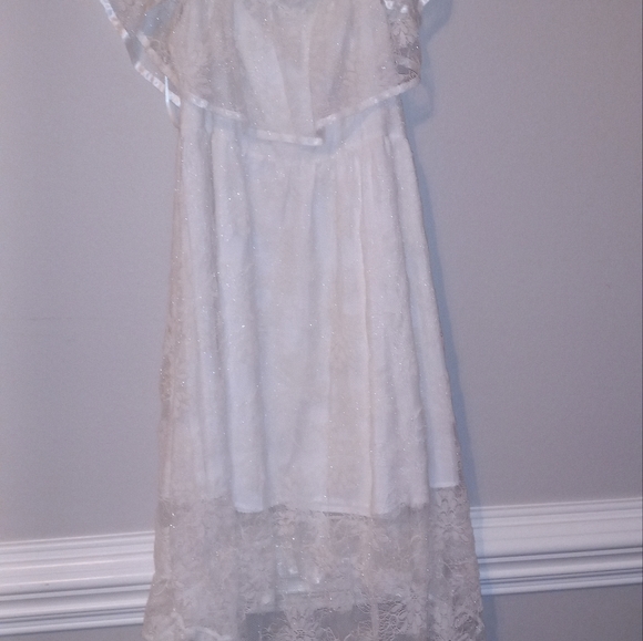 White Lace Dress size 1xl - Picture 5 of 5